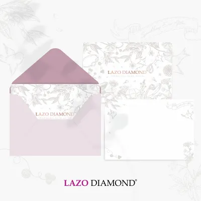 LAZO DIAMOND Gift Card & Envelope