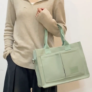 2024 Crossbody Bag for Teen Girl Student Large Capacity Book Bags Canvas Handbag Verstile Messenger Bag School Bag