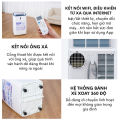 Máy lạnh di động mini 12.000 BTU FUJIE, điều hòa di động đứng mini làm lạnh đa năng hút ẩm lọc không khí , điều khiển từ xa, qua App, không cần lắp đặt - Chính hãng bảo hành 2 năm. 