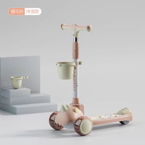 [Giao 2h]Xe trượt scooter cho trẻ em có nhạc đèn sáng hàng đẹp có ghế ngồi 2in1 có giỏ đồ và sắc đa dạng mẫu mới .Dành Bé Từ 1 Đến 8 Tuổi Kèm Gio Hàng