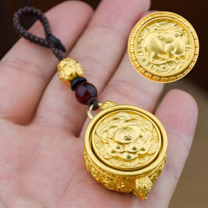 attract wealth and prosperity Decorations magnificent Beautiful keychain Blessings Decoration Zodiac Spinning Pendant