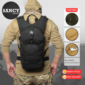SANCY Backpack 15L Outdoor Hiking Climbing Mountain Portable Tactical Multilayer Storage Waterproof Oxford Cloth Bag Galas Kalis Air - Fulfilled by SANCY