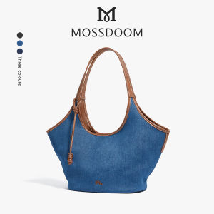 MOSSDOOM Womens Bag Loxi Bag Fashion Commuting Lightweight Denim Shoulder Bag for Women