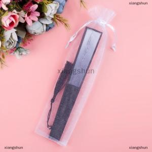 [COD] xiangshun กระเป๋าผ้าโปร่งบางพับได้20ชิ้น กระเป๋าหูรูดกระเป๋าพัดลมกระเป๋าสำหรับงานแต่งงานกลางแจ้ง