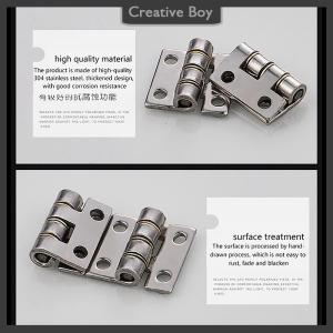 [Creative] Thicken 304 Stainless Steel Miniature Loose Small Hinge High Quality Durable Flat Silent Hinge For Aluminum Doors Bathroom Door