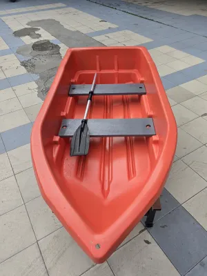 *ถูกที่สุด* เรือพายพลาสติก สำหรับ 1-2 คน รุ่น Handy Boat 224 พร้อม ไม้พาย1ไม้ และที่รองนั่ง 2ที่ เรือพาย เรืออเนกประสงค์