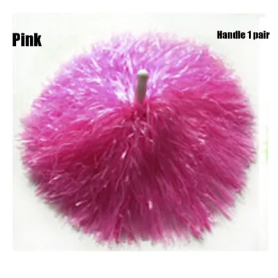 TOYOYOTA 1pair Concert Fancy Competition Flower Cheerleader pompoms Cheerleading Cheering Ball Club Sport Supplies Dance Party Decorator