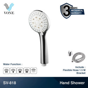 VONE Hand Shower Mandi Handshower Multi Fungsi Air SV-818 Chrome