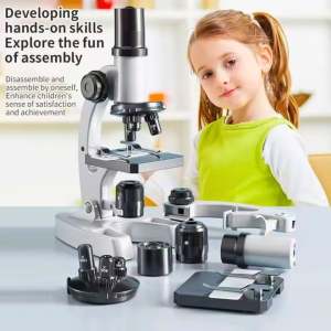 [𝐒𝐆 𝐒𝐞𝐥𝐥𝐞𝐫] BabySPA Kids Microscope STEM Educational Toy Science Kit Learning Toy