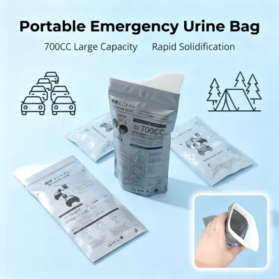 🌈SG stock🌈700CC Emergency Urine Bag/Portable Disposable Car Urine Vomit Bag/Unisex children Toilet Travel Bag
