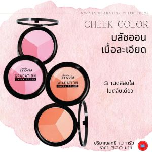กิฟฟารีน บลัชออน บลัชออน ปัดแก้ม สีส้ม เนื้ออะเอียด เครื่องสำอาง อินโนเวีย เกรเดชั่น ชีค บลัชออน บลัชออน