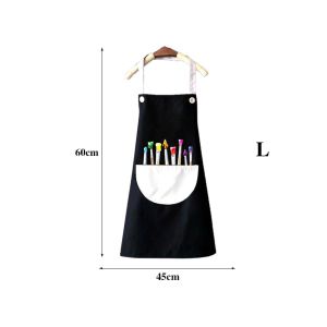 Painting Apron For Children Adults Waterproof Artist Craft Drawning Aprons With Strap & Brush Pocket