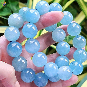 Premium Grade Sky Blue Aquamarine Bracelet
