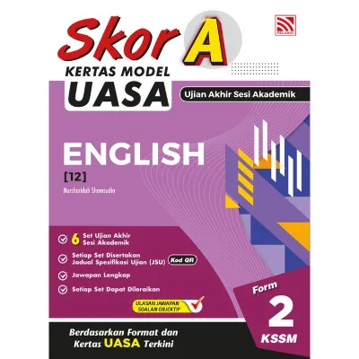 UASA KSSM Buku Latihan/Workbook - Skor A Kertas Model 2025 Tingkatan 2 Pelangi