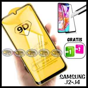 TEMPERED GLASS FULL SCREEN KACA SAMSUNG J1 ACE J2 CORE J3 J4 PRIME PRO PLUS 2016 2018 TEMPEREDGLASS PELINDUNG LAYAR