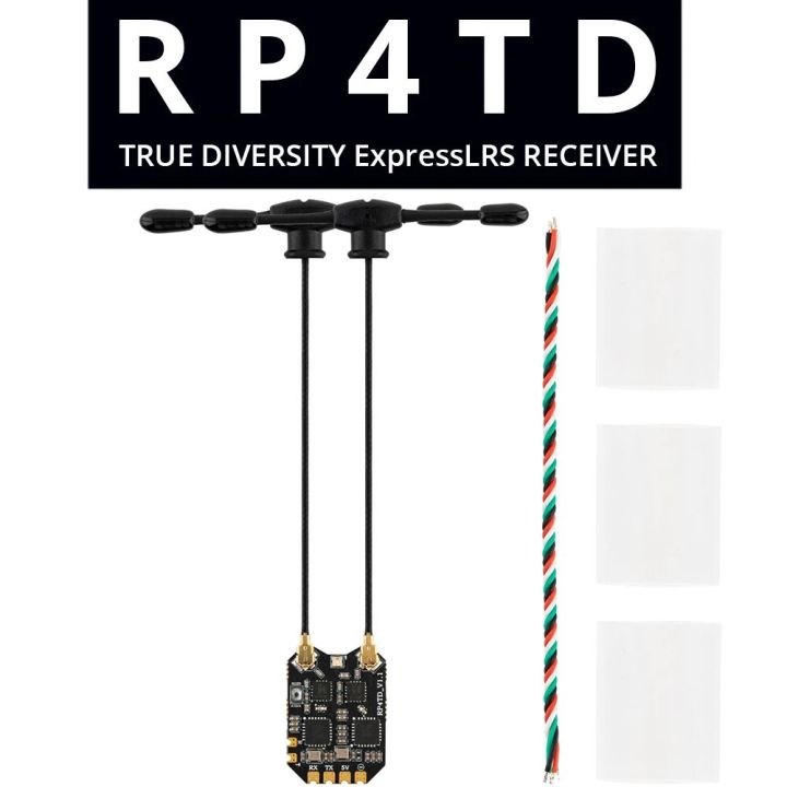 Radiomaster RP4TD ExpressLRS 2.4ghz Nano Receiver Built in WIFI TCXO ...