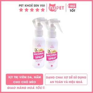 Xịt viêm da nấm Micona Spray Vemedim cho chó mèo 100ml