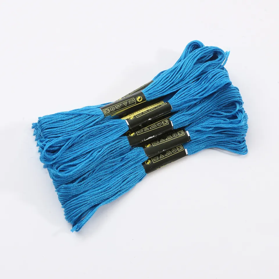 50 Pcs Embroidery Thread Floss Set - Anchor/DMC Similar Cross Stitch Cotton Thread - View #4