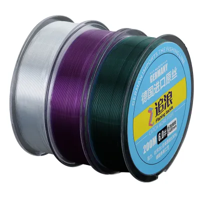 4 Strands Multifilament Super Strong Braided Wire 10-35Lb Pe Carp Fishing Smoother Fishing Wire 200M