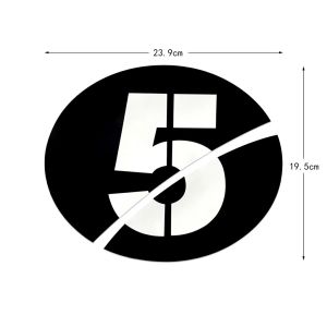 For Vespa Stickers GTS300 HPEGTV250 Body Modification Reflective Motorcycle Decals Digital Car Logo Stickers Waterproof Stickers 3M Material