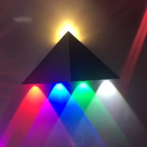 SXH led Wall Lamp 5w Creative Aluminum Corridor Hallway Clubhouse ktv Bar Background Wall Interior Decoration Wall Light