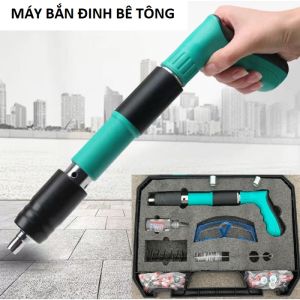 Súng Bắn Đinh Siêu Mạnh Loại Tốt – Bắn Xuyên Sắt Thép Kèm 50 Đinh Bản Đặc Biệt Siêu Êm