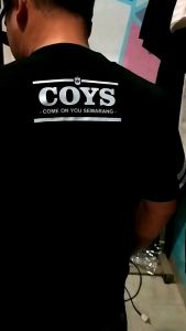 Kaos PSIS Coys Semarang: Kaos Distro Keren Pria