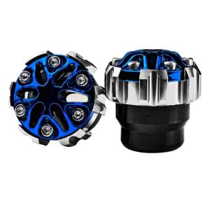 High Strength Aluminum Motorcycle Fork Cup Stylish Design Lightweight Easy to Install for All Riders Safe Riding 1 Pair