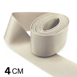 Aksesoris Tas Tali Bisban / Webbing Nylon (PUTIH) 4 cm (HALUS - IMPORT) - Aksesoris Tas