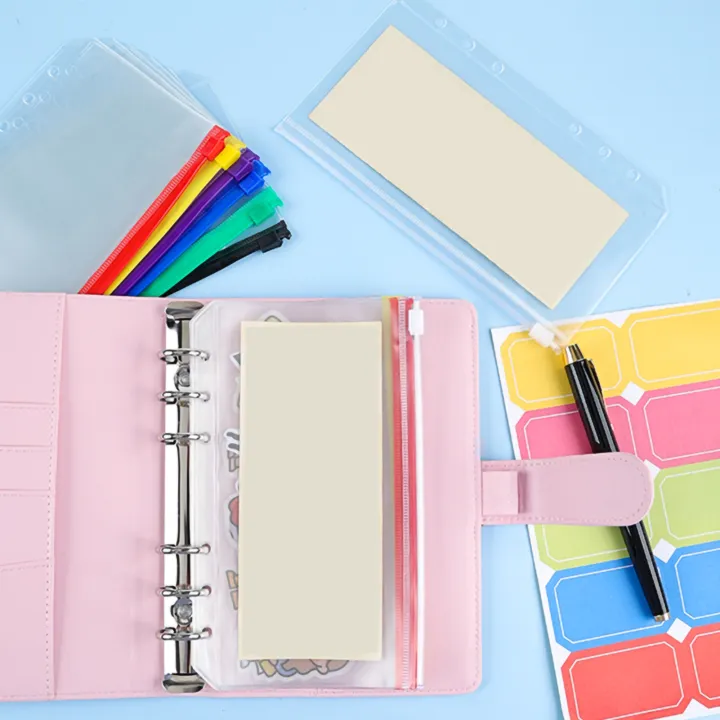 java core là gì? phân biệt với advance java -... 12PCS A6 chất kết dính Túi PVC trong suốt 6-Lỗ chất kết dính túi zip ...