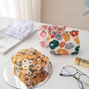 Mini Printed Shrapnel bag shrapnel storage bag Lipstick Sanitary Napkin Storage Bag Keys Coins Makeup Bag Carry-on Bag Inside Coinbag