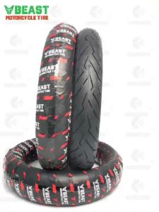 ORIGINAL BEAST TIRE TUBELESS P6240 {BY 14} WITH FREE SEALANT AND PITO (BUY 2 GET FREE SEATCOVER)