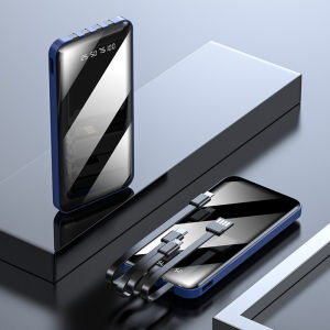 Mini power bank original branded 50000mah Portable charger Fast charging powerbank for iphone Full screen With LED light