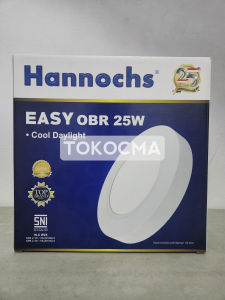 Lampu LED Downlight Hannochs Easy Outbow OBR Round Bulat 15w20w25w CoolDayLight