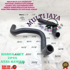 SELANG RADIATOR ATAS BAWAH PANJANG PENDEK 1SET MITSUBISHI TRITON ALL NEW HDX 2.5 2500CC 2015-2023