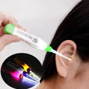 3in1 LED Luminous Ear Spoon Night Light Ear Picking Tool Remover Cleaner With Light Adults Kids Nightlight Child Personalized Gift