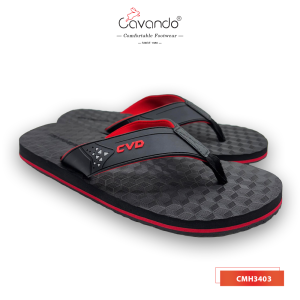 Cavando Sandal Lelaki CMF3403/CMF3404 Warna Hitam / Warna Biru - Mens Sandal Black/Blue - Slippers/Selipar Lelaki