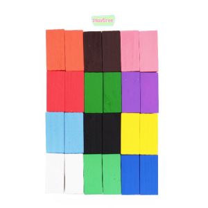 Mainan Domino Game Kayu Wooden Block