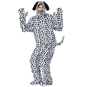 -sized spotted dog onesie cartoon animal costume Halloween Party cosplay Homewear