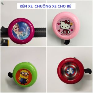 Kèn xe đạp xe trượt scooter xe chòi chân cho bé  kèn nhiều hình dạng hoạt hình bé thích thú