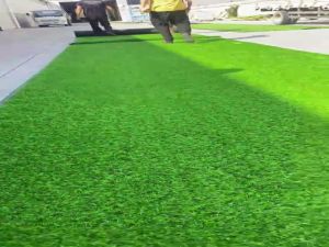 Green Artificial Grass 1M-4M Width Fake Grass Ornaments Christmas Decorations Event Party Patio Pet Turf Patches DIY Crafts