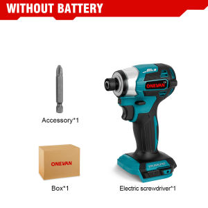 ONEVAN 1000W Brushless Electric Screwdriver 7200RPM Electric Driver 5 Gears Rechargeable Electric Screwdriver Cordless Electric Drill For Makita 18V Battery