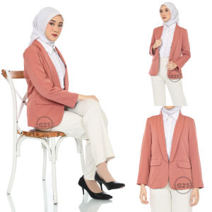 BLANIK Blazer Premium Wanita Bahan Kerja Kantor Casual Colourful Pakai Furing Lengan Panjang Blazer Viral High Quality