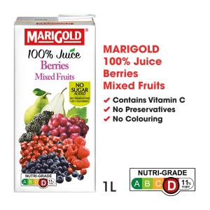 Marigold 100% Berries Mixed Fruits Juice 1L