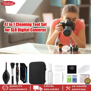[New] 47pcs Camera Mobile Phone Sensor Cleaning Set DSLR Lens Camera Cleaning Lens Pen Brush Kit Mobile Phone Sensor Cleaning Set Cleaner Kit for Mobile PC