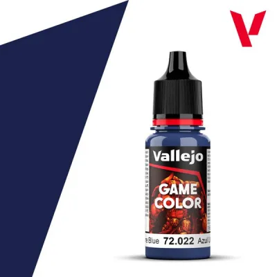 Vallejo Game Color 72.022 Ultramarine Blue 18 ml 8429551720229 (สี)