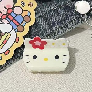 hair clips and accessories hair clamp hair accessories for women hair clips korean style headband for women new design Flower Hellokitty Hair Claw Bowknot Cherry Cartoon Cat Shark Clip Cute Hair Accessories Acrylic Hair Clip Party