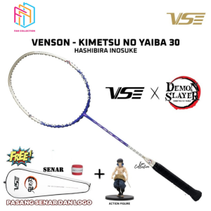 Special Edisi Raket Badminton VSE Demon Slayer Collection Venson x Kimetsu No Yaiba Hashibira Inosuke