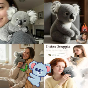 Koaly Emotional Healing On Demand Soft Koaly Ai Plush Imitate The Natural Movements Realistic Emotional Companion Healing Hugs