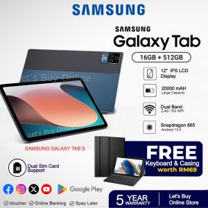 5G Tablet Samsung Galaxy 10.5 Inch Tablet P20 16GB+512GB Learning Tablet for Online Classroom HD Tablet Android